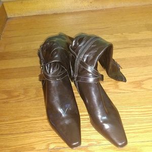 Brown boots